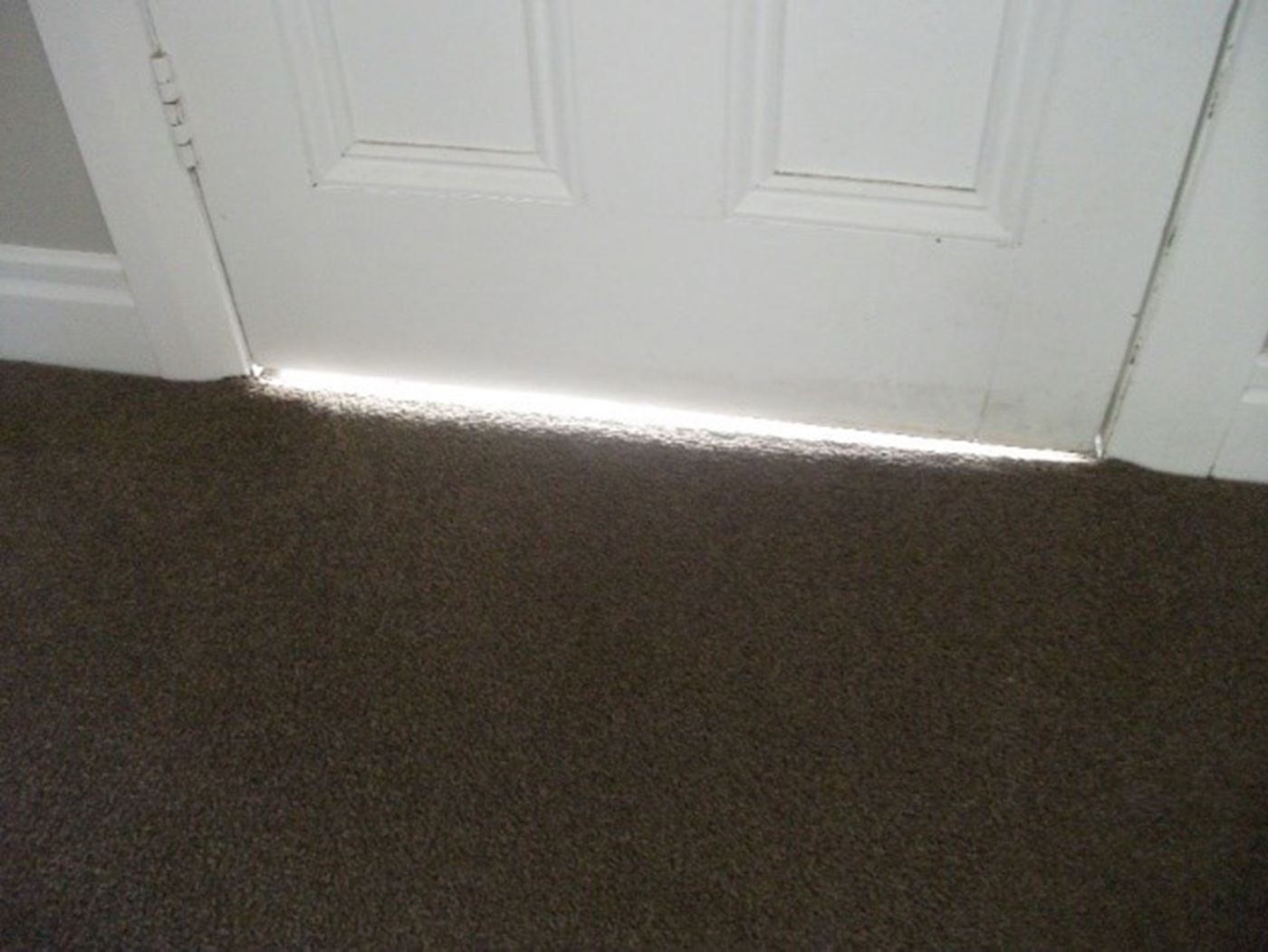 Why Having No Draughts Is Important Homefit Gap Under A Front Door Fit Draught Excluder To Fix This Source Of
